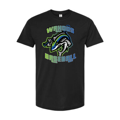 Wahoos Adult 100% Cotton Soft Ringspun Tee Thumbnail